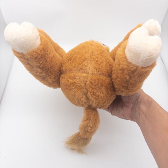 Lifelike Scottish Cow Stuffed Animal Posable Joints Highland Cow Plush Doll Toy - Picture 6 of 6